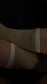 Beige Double Layered Crew Socks